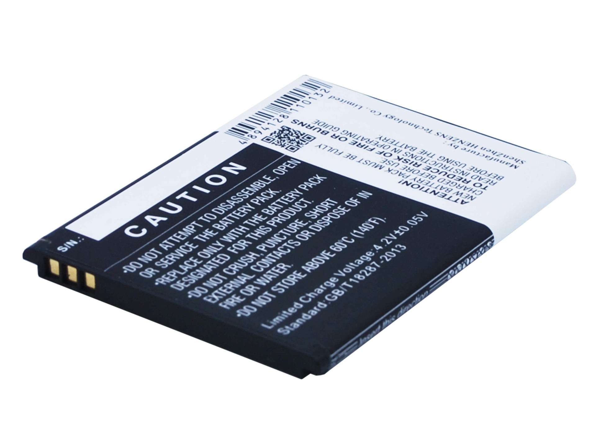 3.7V, 1300mAh, Li-ion Battery fits Prestigio, Multiphone 3350 Duo, 4.81Wh