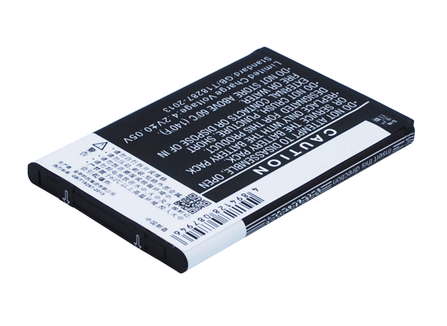 3.7V, 1650mAh, Li-ion Battery fits Coolpad, 8809, 6.105Wh