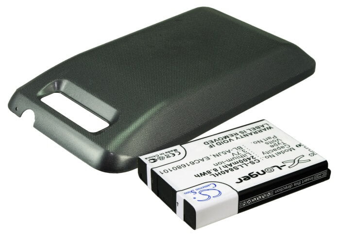 3.7V, 2400mAh, Li-ion Battery fits Sprint, Ls840, Ls840 Viper, 8.88Wh