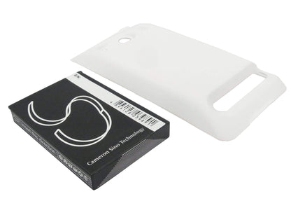 White, 3.7V, 2200mAh, Li-ion Battery fits Sprint, A9292, Evo 4g, 8.14Wh