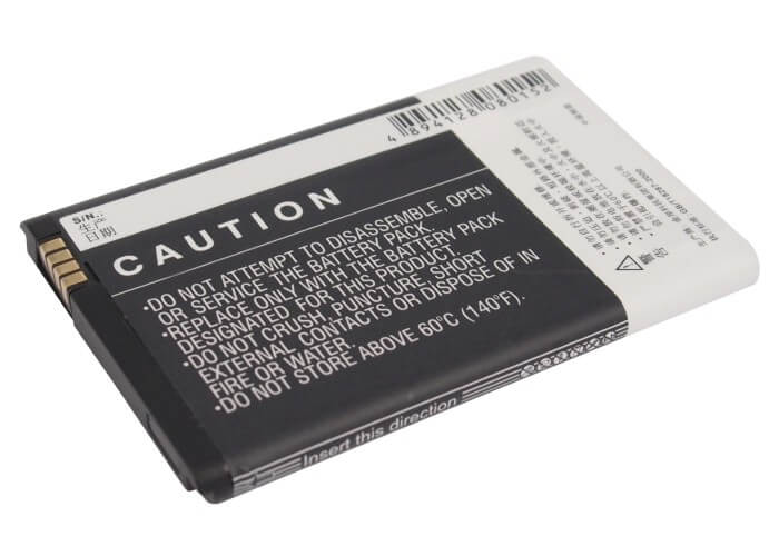 3.7V, 1800mAh, Li-ion Battery fits Motorola, A954, Atrix 4g, 6.66Wh