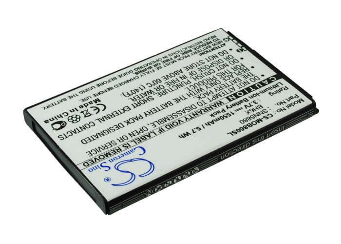 3.7V, 1550mAh, Li-ion Battery fits Verizon, Bionic 4g Lte, 5.735Wh
