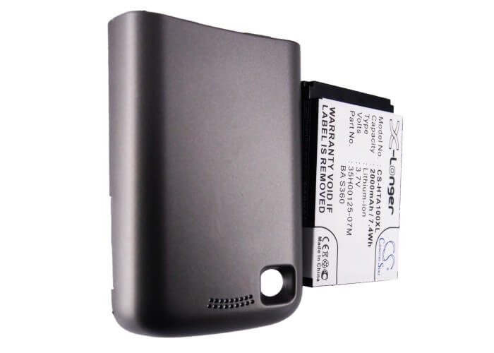3.7V, 2000mAh, Li-ion Battery fits Htc, A3288, Clic100, 7.4Wh