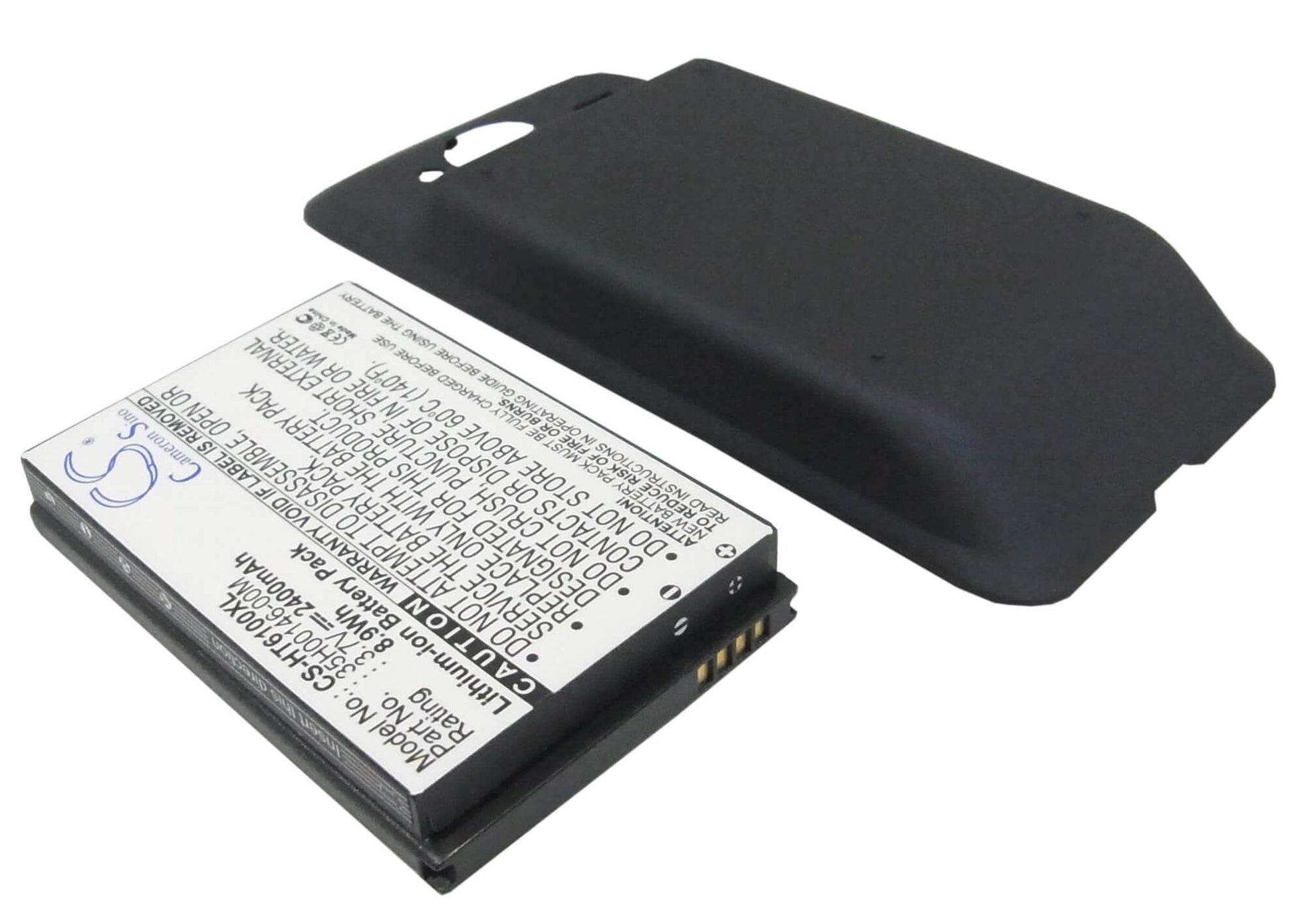 3.7V, 2400mAh, Li-ion Battery fits Sprint, Evo Shift 4g, 8.88Wh