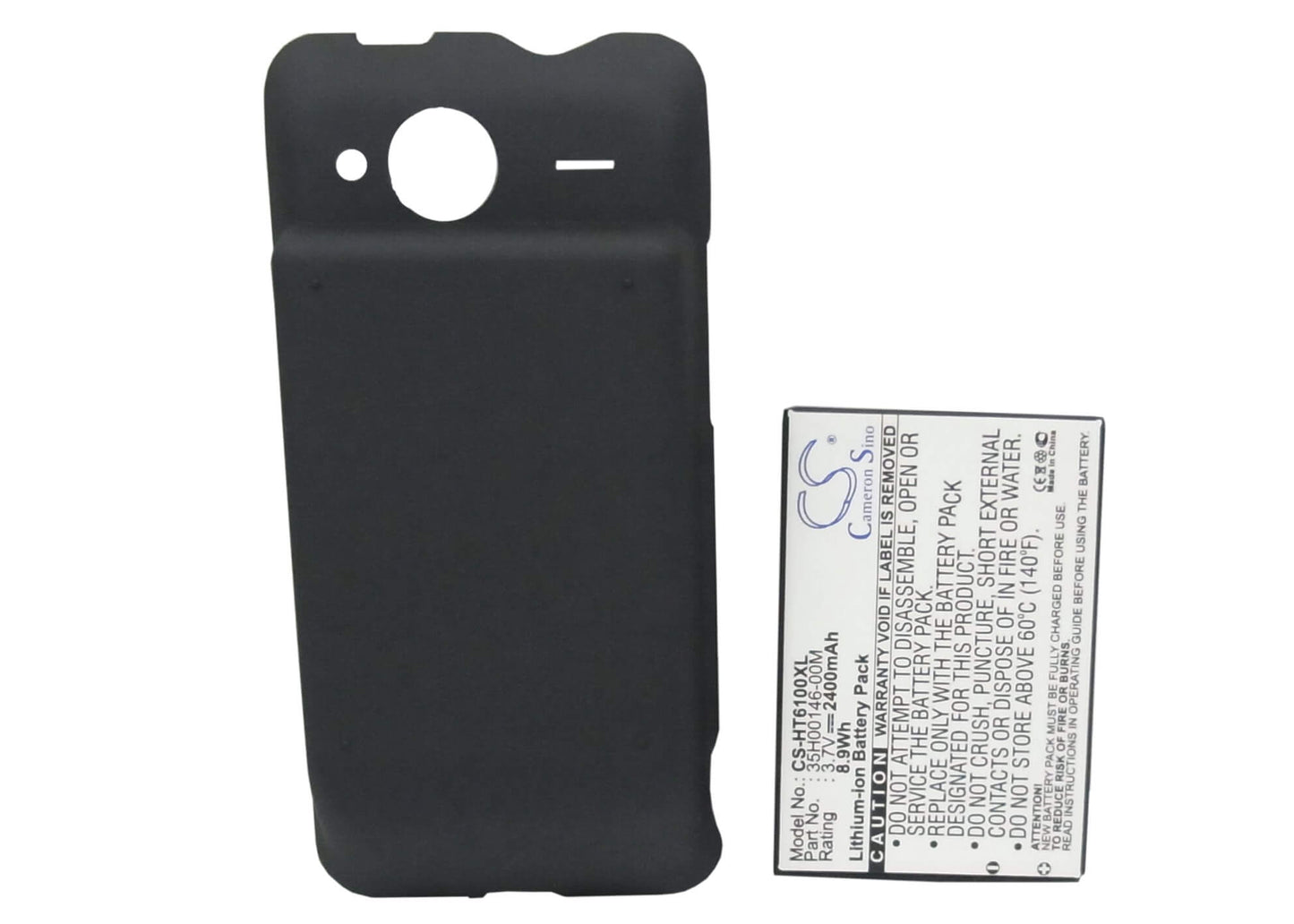 3.7V, 2400mAh, Li-ion Battery fits Sprint, Evo Shift 4g, 8.88Wh