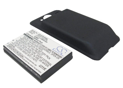 3.7V, 2400mAh, Li-ion Battery fits Htc, Evo Shift 4g, Knight, 8.88Wh