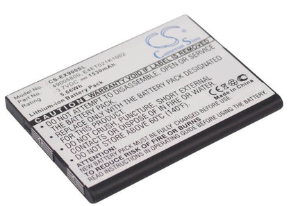 3.7V, 1530mAh, Li-ion Battery fits Acer, Tempo Dx900, 5.661Wh