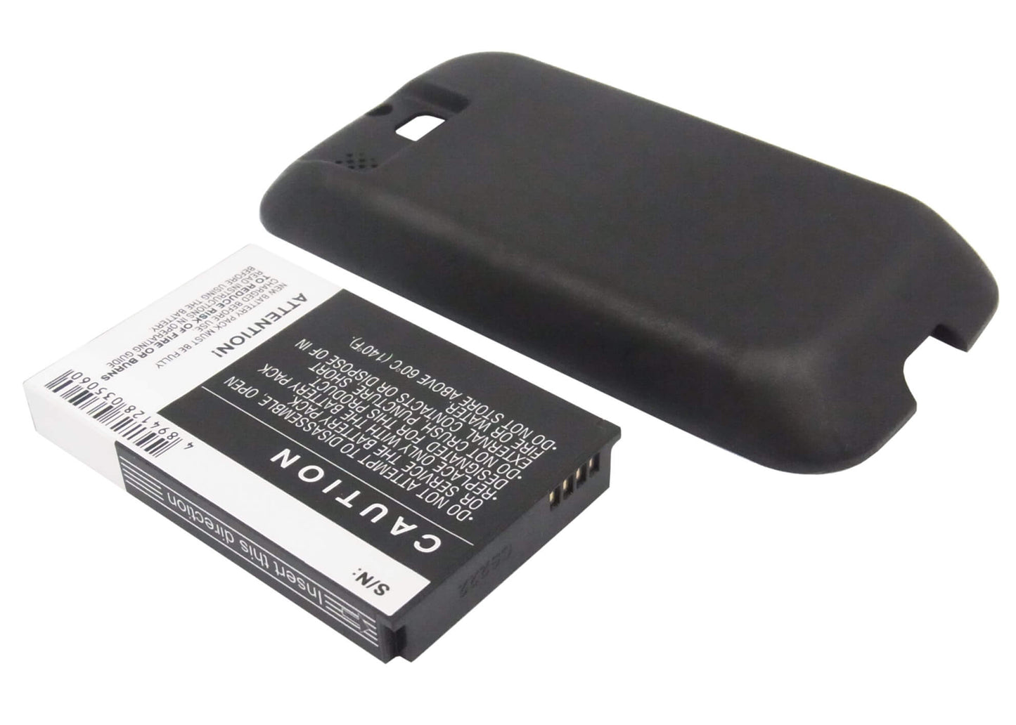 3.7V, 2200mAh, Li-ion Battery fits Htc, F3188, Rome, 8.14Wh