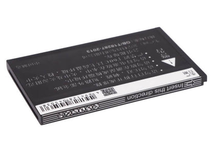 3.7V, 1200mAh, Li-ion Battery fits Oppo, F15, R801, 4.44Wh