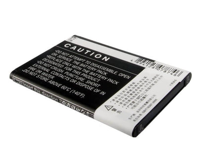 3.7V, 1750mAh, Li-ion Battery fits Lenovo, A66t, 6.475Wh