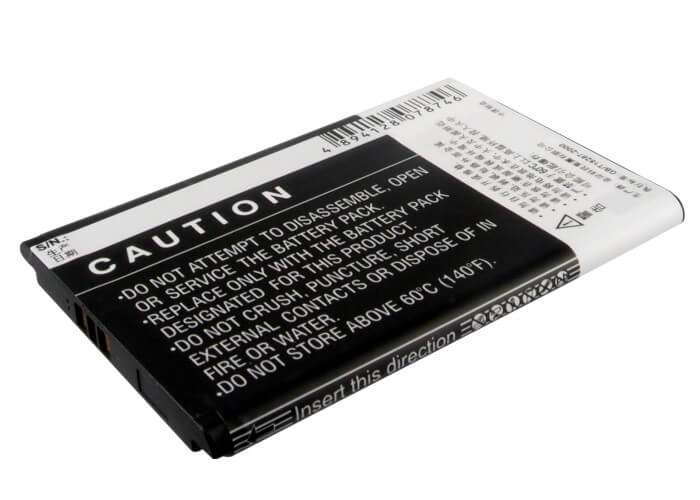 3.7V, 1750mAh, Li-ion Battery fits Lenovo, A66t, 6.475Wh