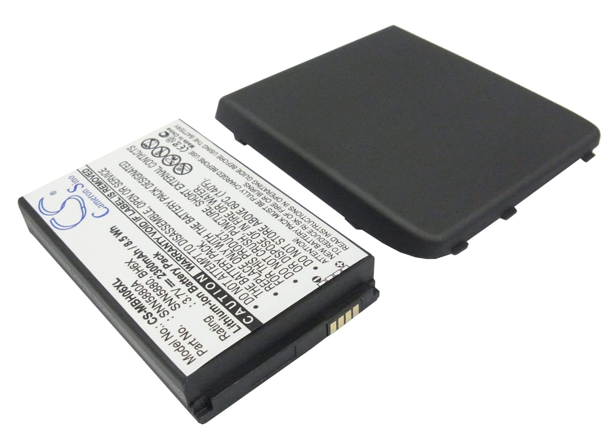 3.7V, 2300mAh, Li-ion Battery fits Motorola, Droid X, Mb810, 8.51Wh