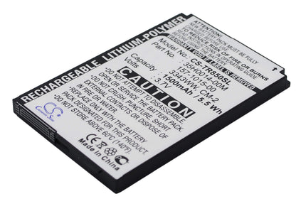 3.7V, 1500mAh, Li-Polymer Battery fits Palm, Drucker, Monk, 5.55Wh