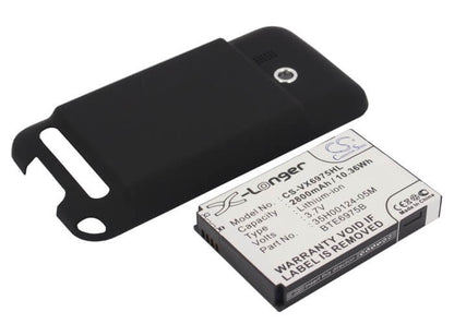3.7V, 2800mAh, Li-ion Battery fits Verizon, Imagio, Mp6975, 10.36Wh