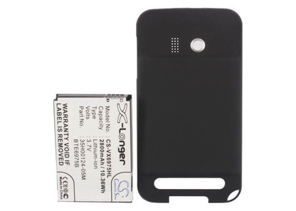 3.7V, 2800mAh, Li-ion Battery fits Verizon, Imagio, Mp6975, 10.36Wh