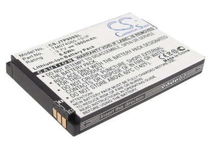 3.7V, 1800mAh, Li-ion Battery fits Jcb, Pro-smart, Toughphone Pro-smart, 6.66Wh