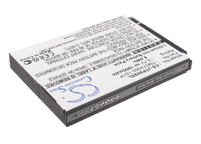 3.7V, 1800mAh, Li-ion Battery fits Jcb, Pro-smart, Toughphone Pro-smart, 6.66Wh