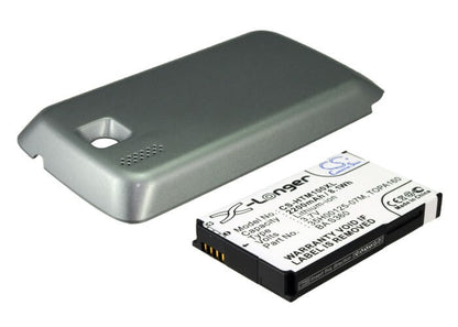 3.7V, 2200mAh, Li-ion Battery fits Htc, Mega 100, T3333, 8.14Wh