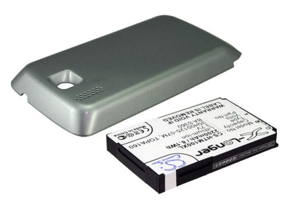 3.7V, 2200mAh, Li-ion Battery fits Htc, Mega 100, T3333, 8.14Wh