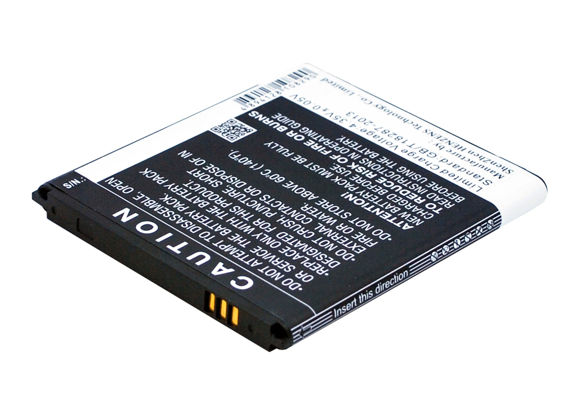 3.8V, 2600mAh, Li-ion Battery fits Emporia, Smart, Smart 1, 9.88Wh