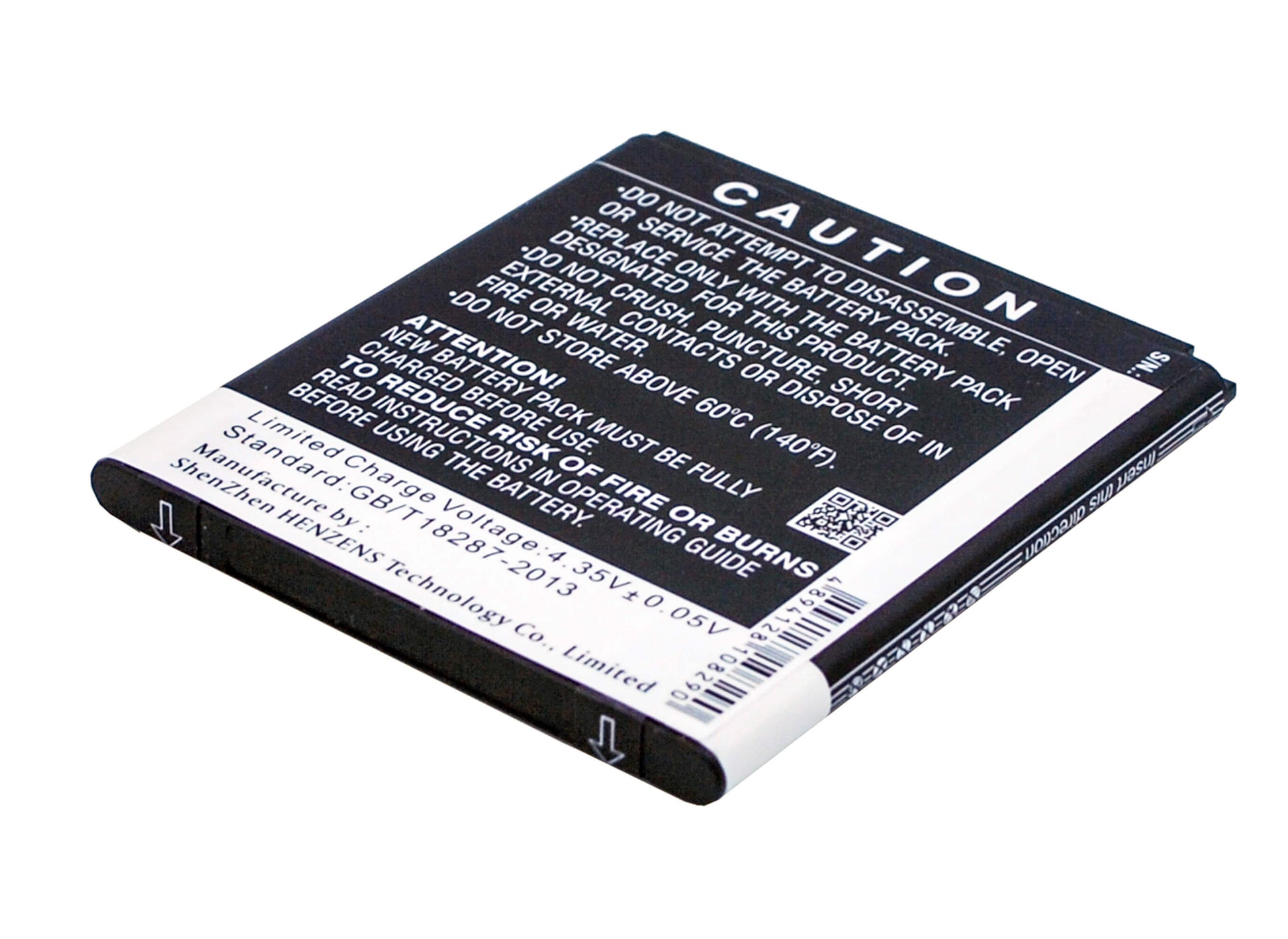 3.8V, 2600mAh, Li-ion Battery fits Emporia, Smart, Smart 1, 9.88Wh