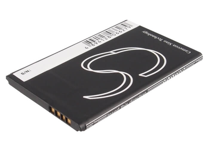 3.7V, 1100mAh, Li-ion Battery fits Alcatel, Ot-v860, V860, 4.07Wh