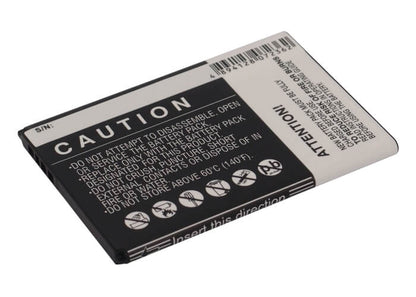 3.7V, 1300mAh, Li-ion Battery fits Alcatel, One Touch 913, One Touch 913d, 4.81Wh