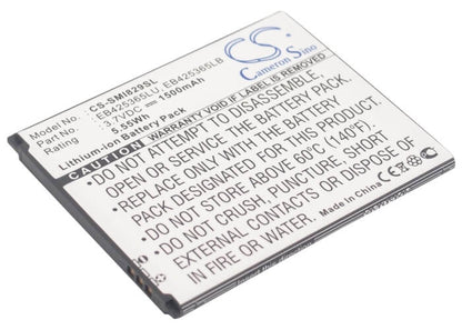 3.7V, 1500mAh, Li-ion Battery fits Samsung, Galaxy Duos, Galaxy Style Duos, 5.55Wh
