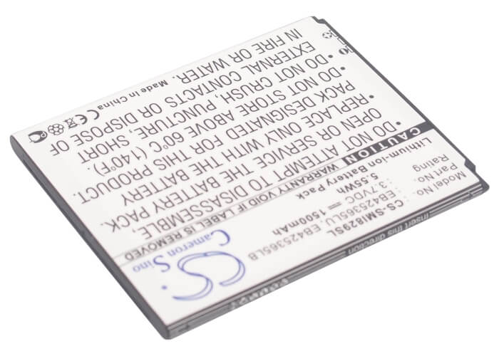 3.7V, 1500mAh, Li-ion Battery fits Samsung, Galaxy Duos, Galaxy Style Duos, 5.55Wh
