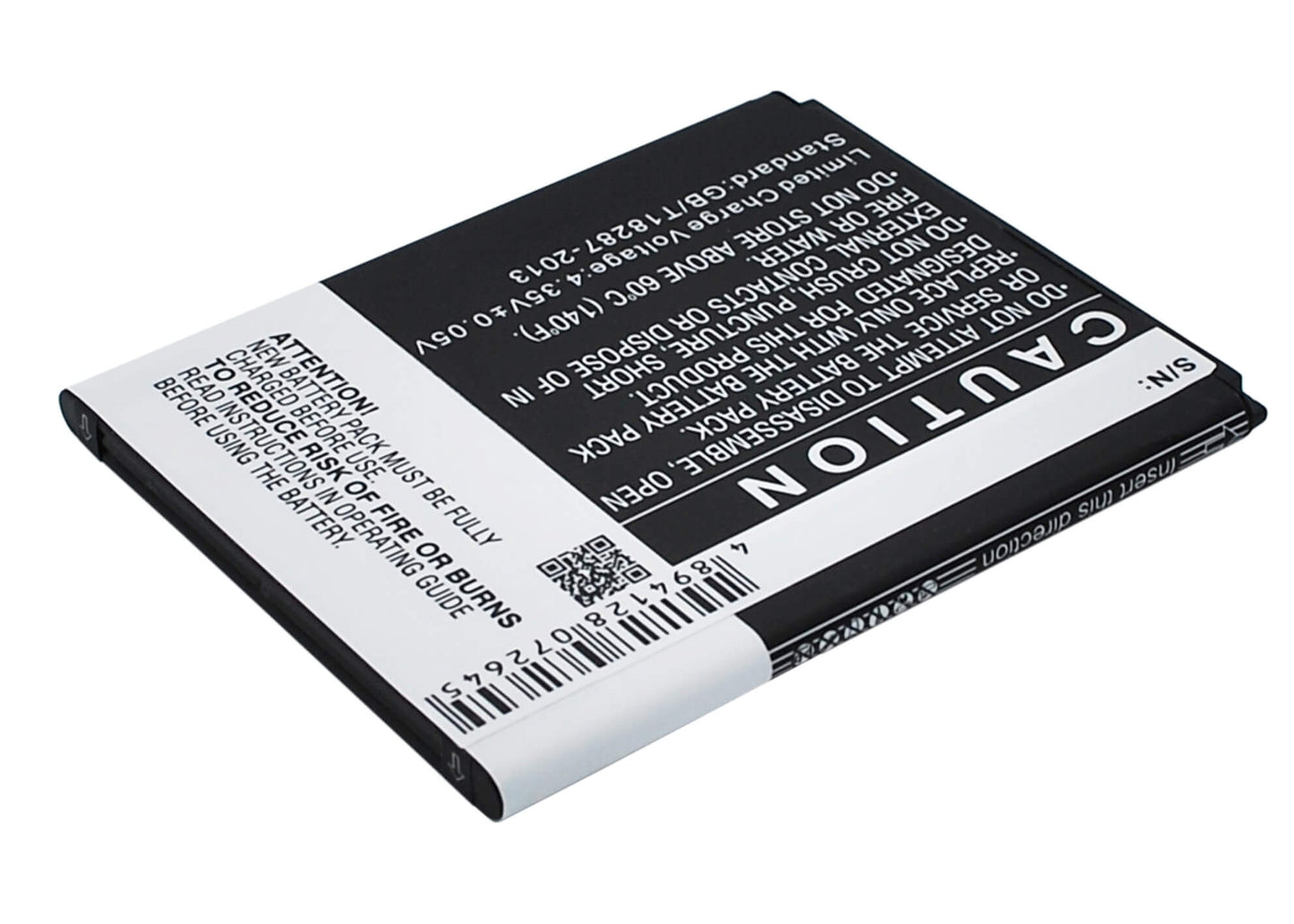 3.8V, 1700mAh, Li-ion Battery fits Samsung, Galaxy Duos, Galaxy Style Duos, 6.46Wh