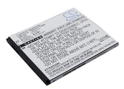 3.7V, 1500mAh, Li-ion Battery fits Oppo, 1105, 1107, 5.55Wh