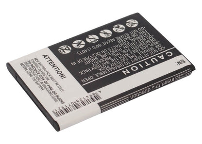 3.7V, 1500mAh, Li-ion Battery fits Htc, A315c, A6363, 5.55Wh