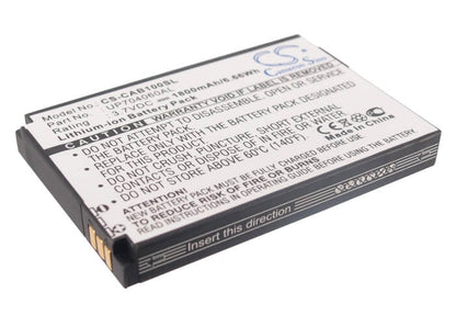 3.7V, 1800mAh, Li-ion Battery fits Cat, B10, 6.66Wh