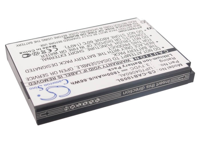 3.7V, 1800mAh, Li-ion Battery fits Cat, B10, 6.66Wh
