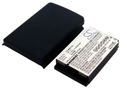 3.7V, 2500mAh, Li-ion Battery fits Gigabyte, Gsmart Ms800, 9.25Wh