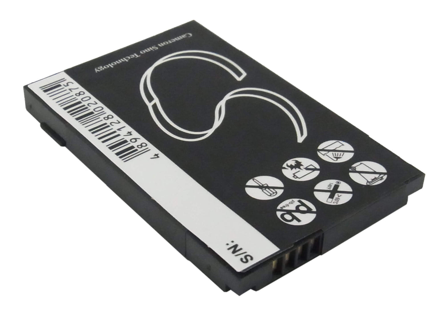 3.7V, 1250mAh, Li-Polymer Battery fits Telus, Mobility, 4.625Wh