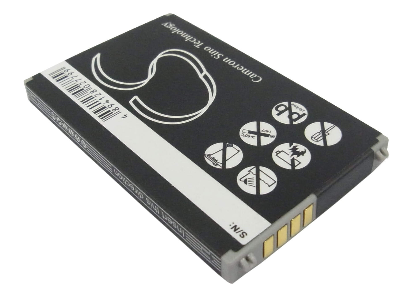 3.7V, 800mAh, Li-ion Battery fits Lg, Ct810, Ct810 Incite, 2.96Wh