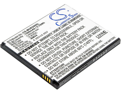 3.8V, 1500mAh, Li-ion Battery fits Xiaomi, Redmi 2, Redmi 2a, 5.7Wh