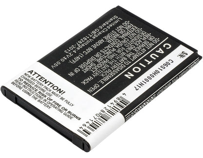 3.7V, 1750mAh, Li-ion Battery fits Mtc, 968, 6.475Wh