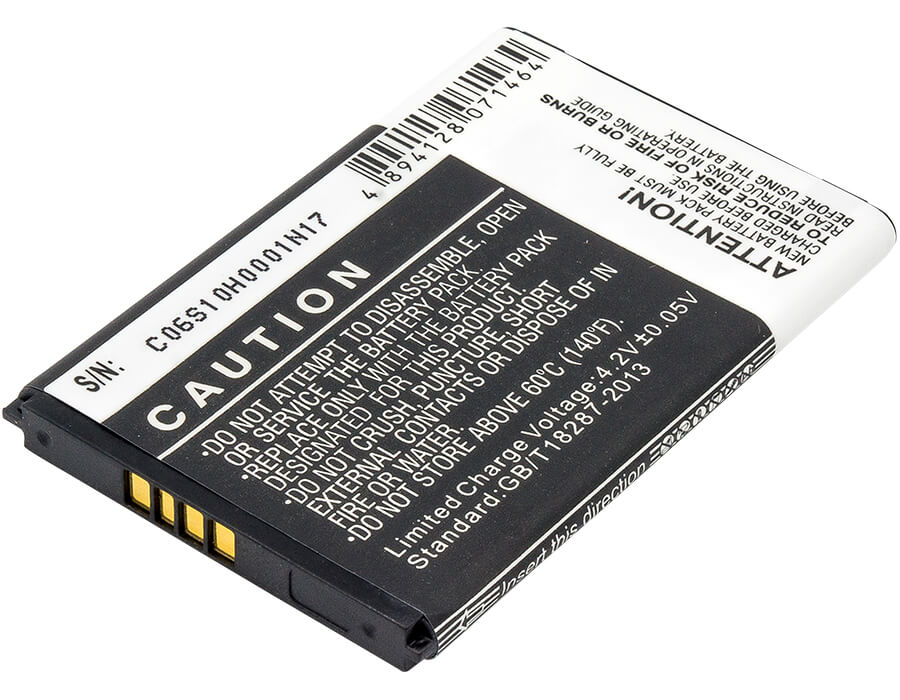 3.7V, 1750mAh, Li-ion Battery fits Srf, Staraddict 2, Staraddict Ii, 6.475Wh