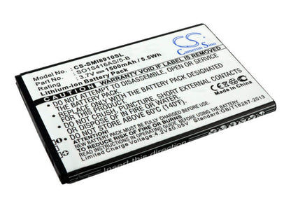 3.7V, 1500mAh, Li-ion Battery fits Verizon, Sch-r720 Admire, Sch-r720 Vitality, 5.55Wh