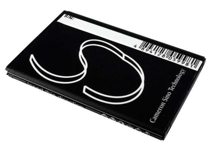 3.7V, 1700mAh, Li-ion Battery fits Softbank, 940sc, 6.29Wh