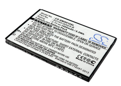 3.7V, 1500mAh, Li-ion Battery fits Sprint, Replenish, Sch-m580, 5.55Wh