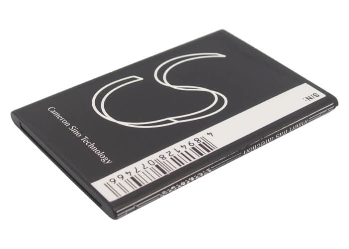 3.7V, 1000mAh, Li-ion Battery fits Zte, U793, 3.7Wh