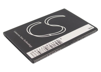 3.7V, 1000mAh, Li-ion Battery fits Zte, U793, 3.7Wh