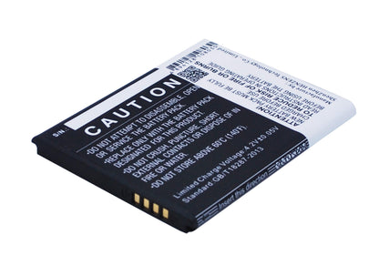 3.7V, 1750mAh, Li-ion Battery fits Blu, A310, Advance 4.5, 6.475Wh