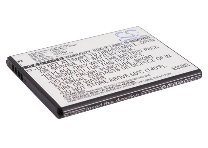 3.7V, 1500mAh, Li-ion Battery fits K-touch, T83, T85, 5.55Wh