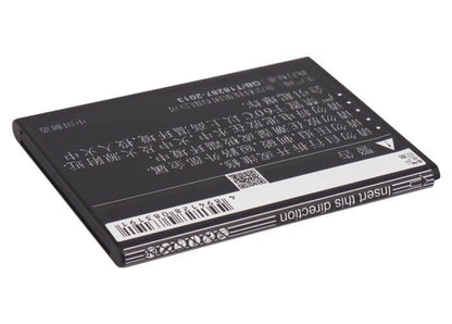 3.7V, 1500mAh, Li-ion Battery fits K-touch, T83, T85, 5.55Wh