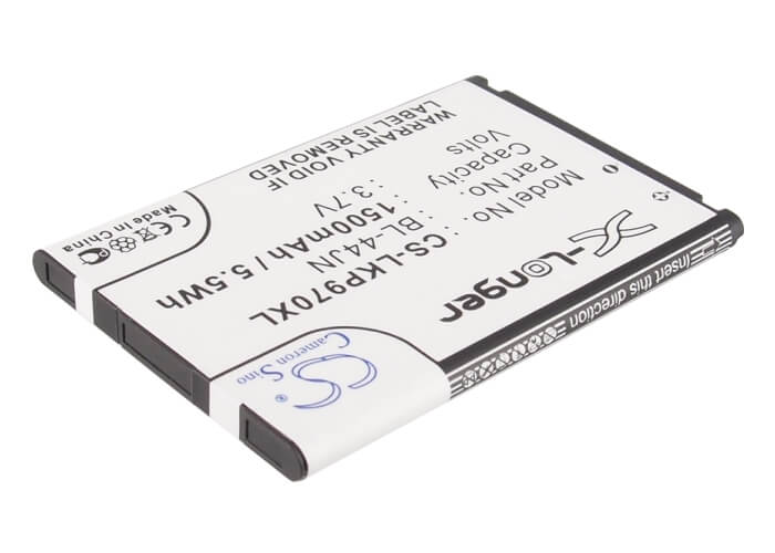 3.7V, 1500mAh, Li-ion Battery fits Alltel, As855, Ignite, 5.55Wh
