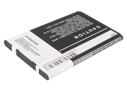 3.7V, 1500mAh, Li-ion Battery fits Alltel, As855, Ignite, 5.55Wh